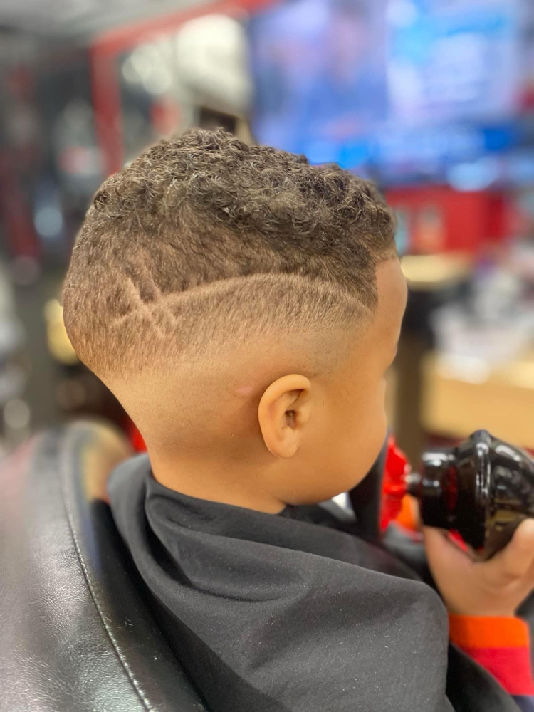 Boys cut (12 & under) at The Mane Attraction in Alcoa, TN