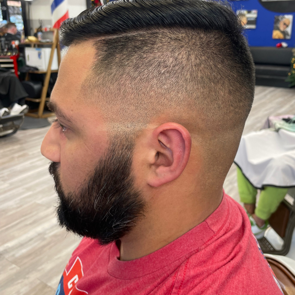 Classic Mens Haircut And Beard Trim at Jazzy Hair Artist in Colorado Springs, CO