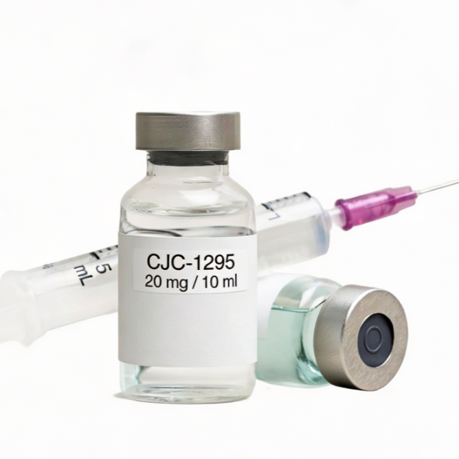 CJC-1295 20mg / 10ml vial at Le bel âge Salon & Spa in Conway, AR