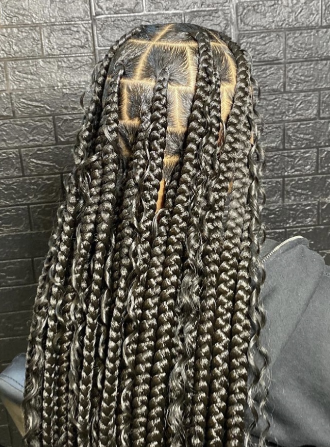 Large Boho Knotless Wet&wavy at Myrathestylist in Philadelphia, PA