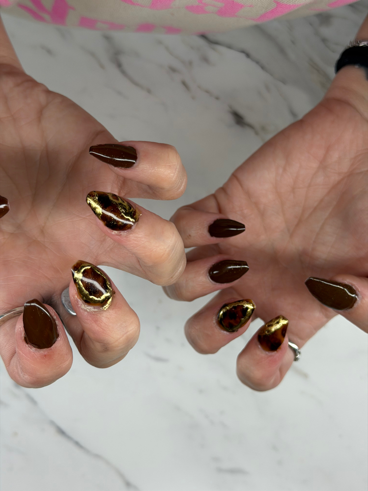 Hard Gel + Extension at Elevated Nails in Harrington, DE