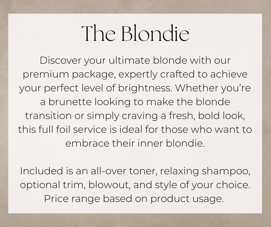 The Blondie Package