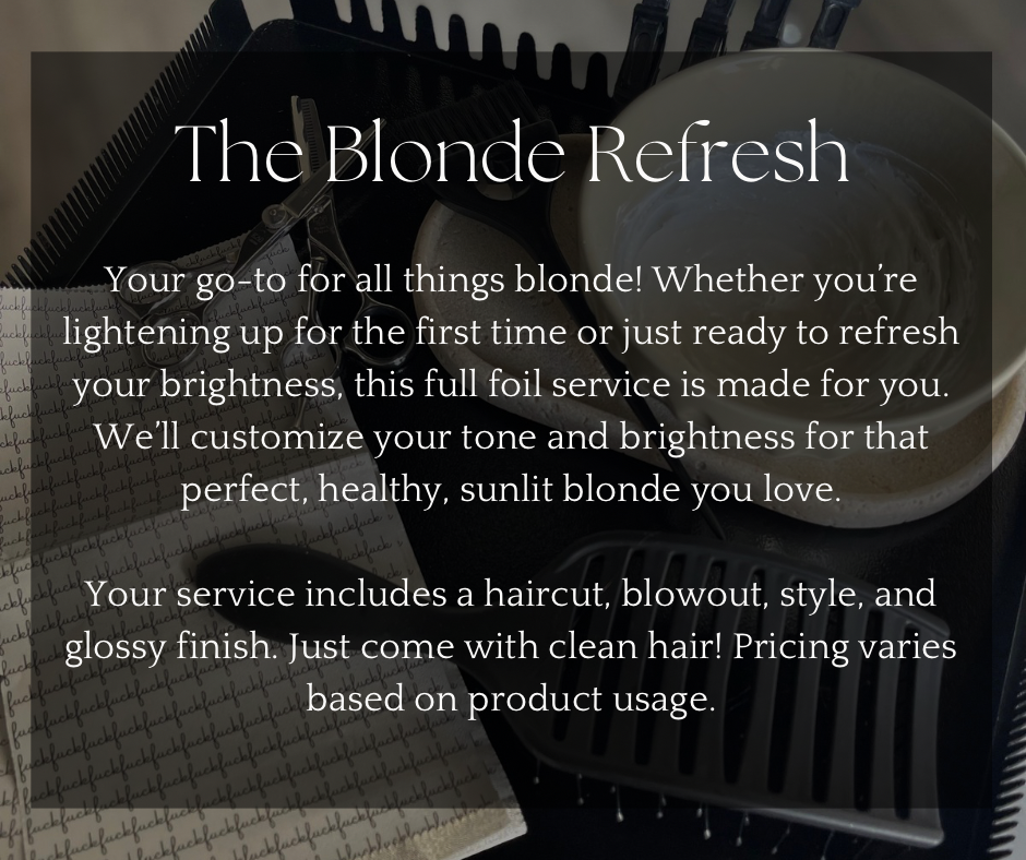The Blonde Refresh