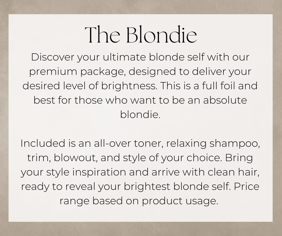 The Blondie Package