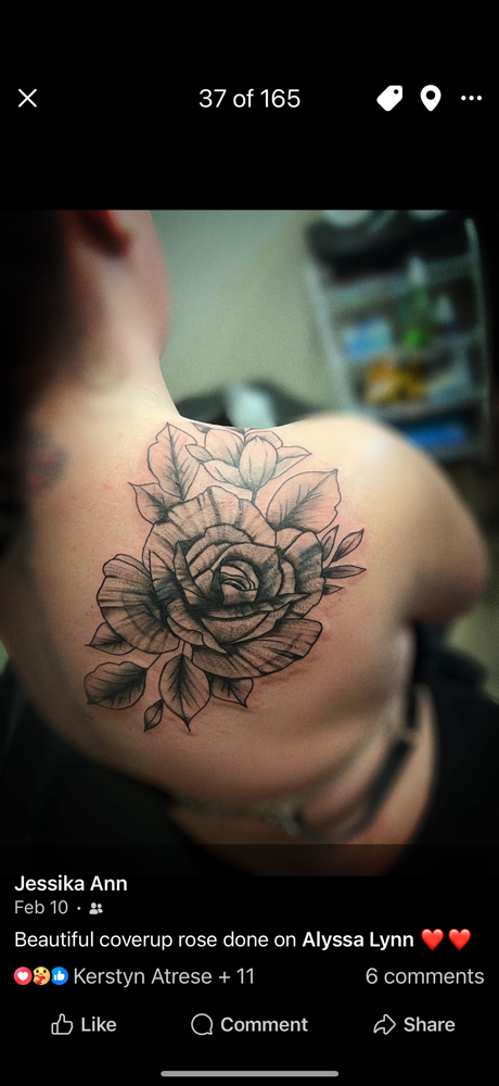 Cover Up Tattoo