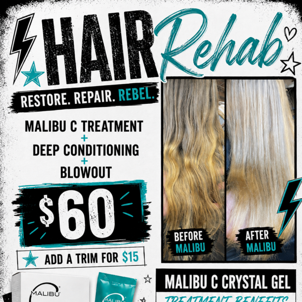 Hair Rehab Promo at Rebel Gypzy Hair Co. in Butte, MT