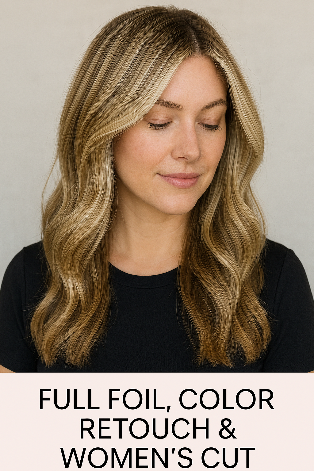 Full Highlight + Color + Haircut