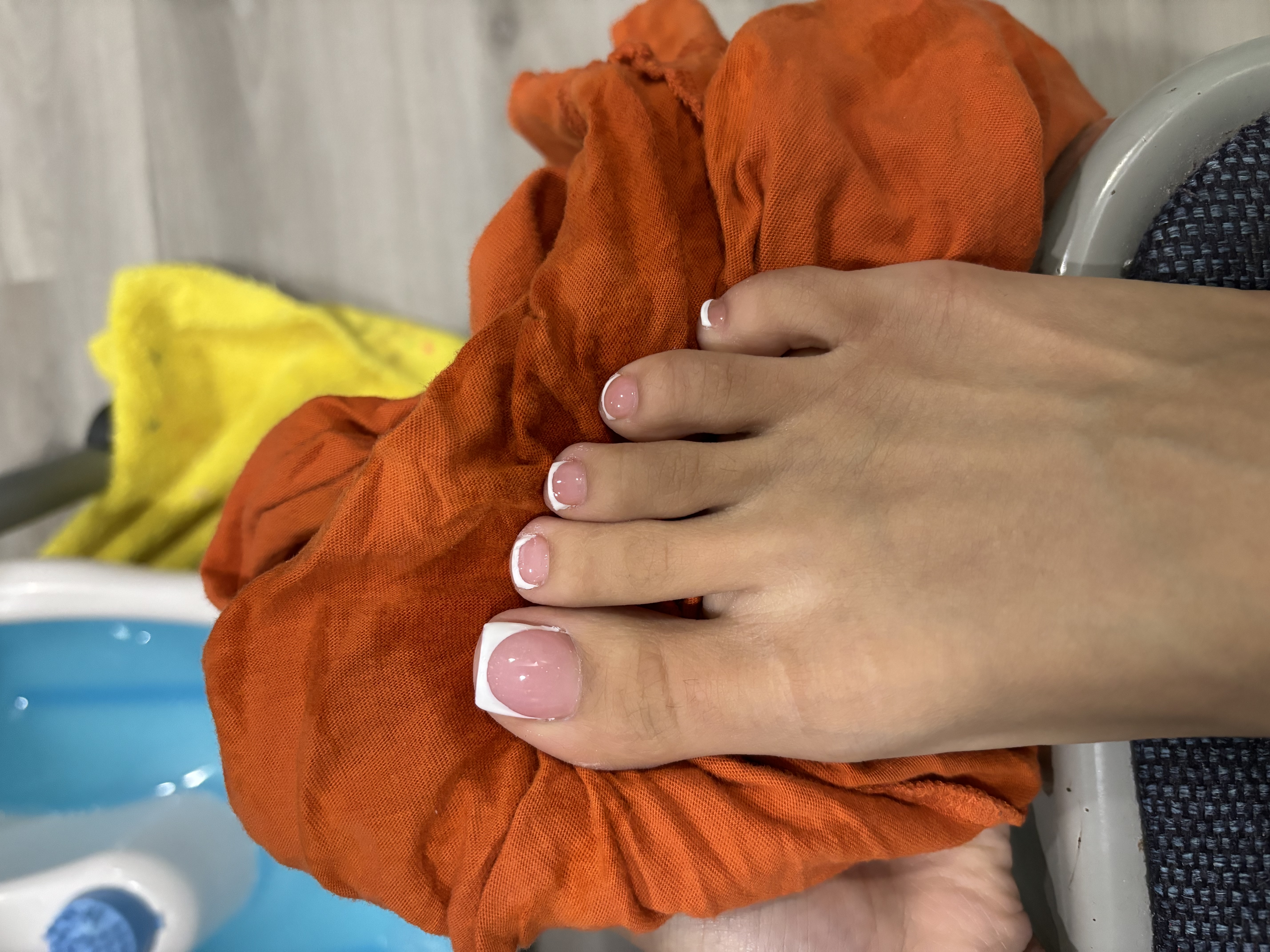 Pedicure + Acrylic Toes
