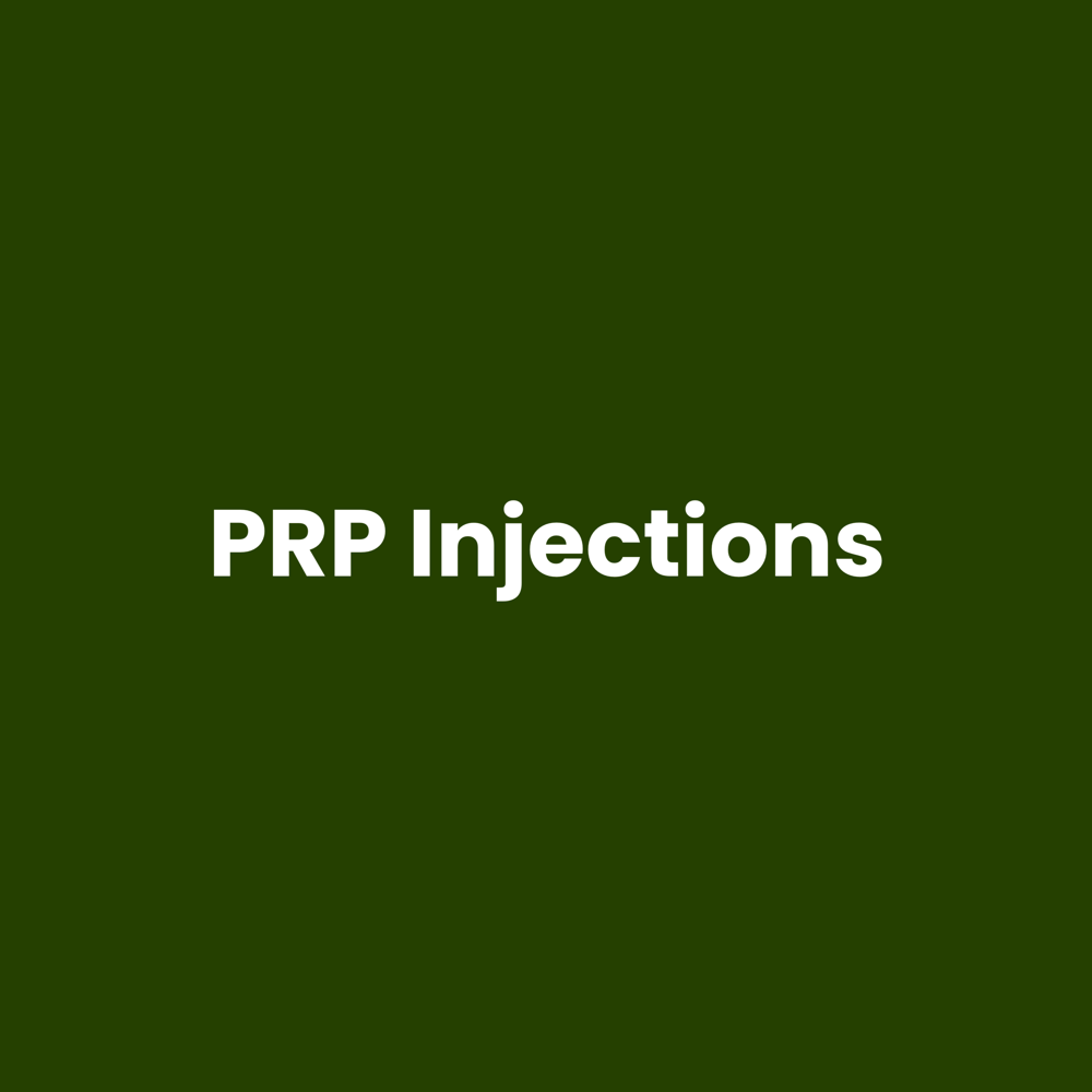 PRP Injections