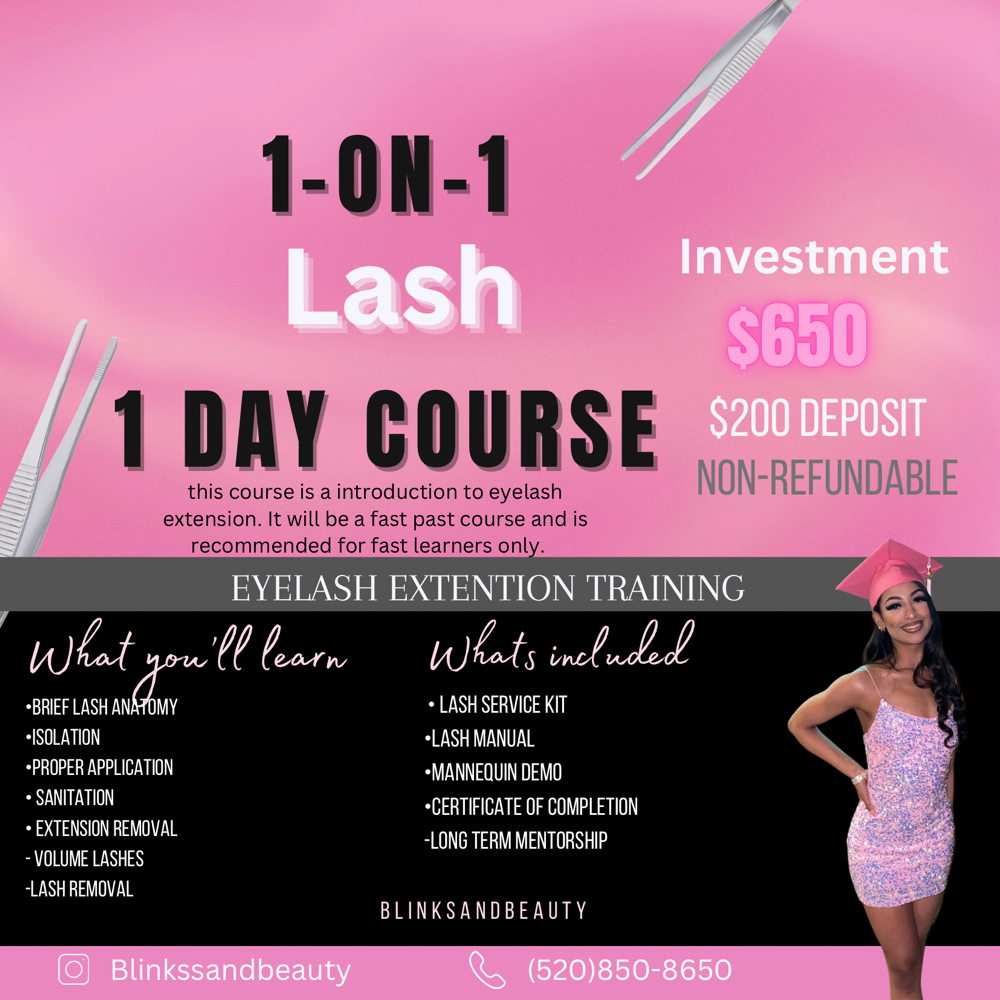 1 Day Eyelash Extension Master Clas