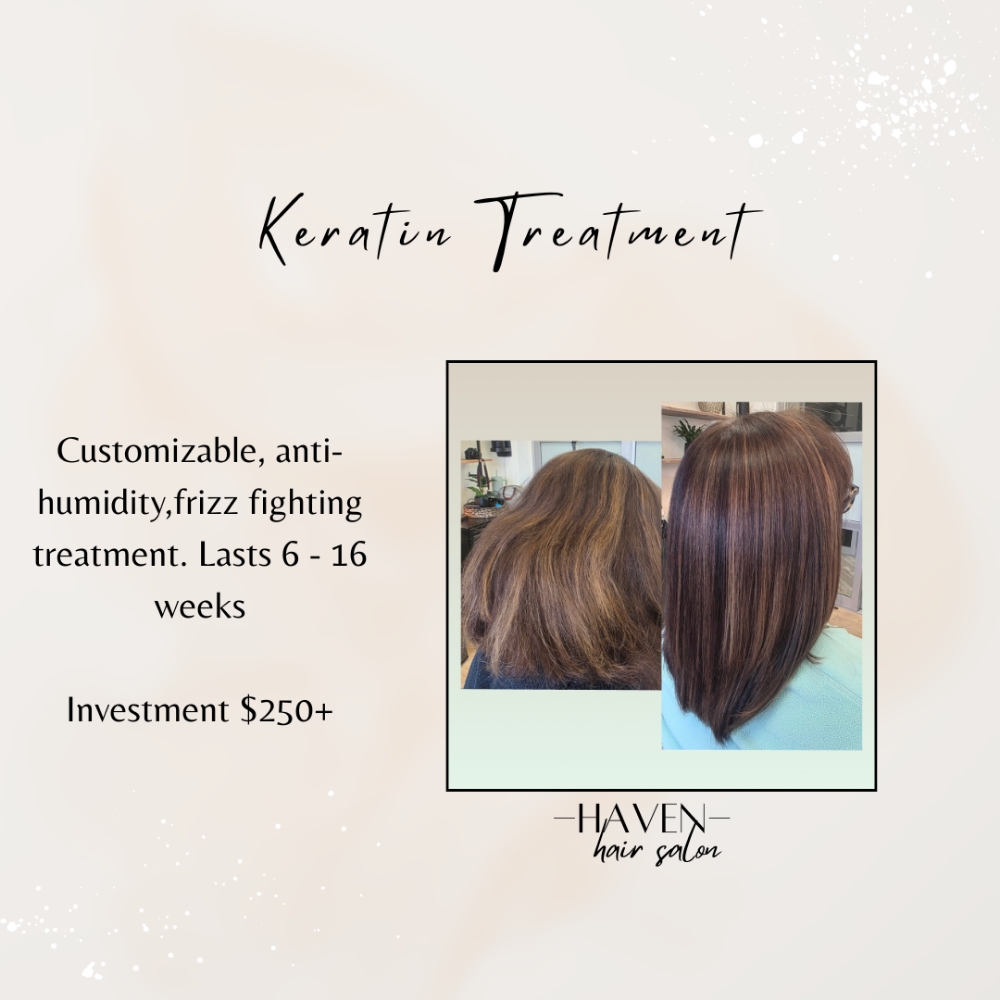 Keratin Treatment at Haven Hair Salon in Sandy Springs, GA