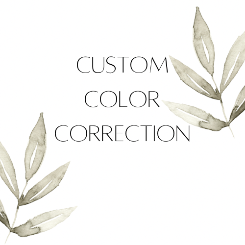 Customer Color Correction