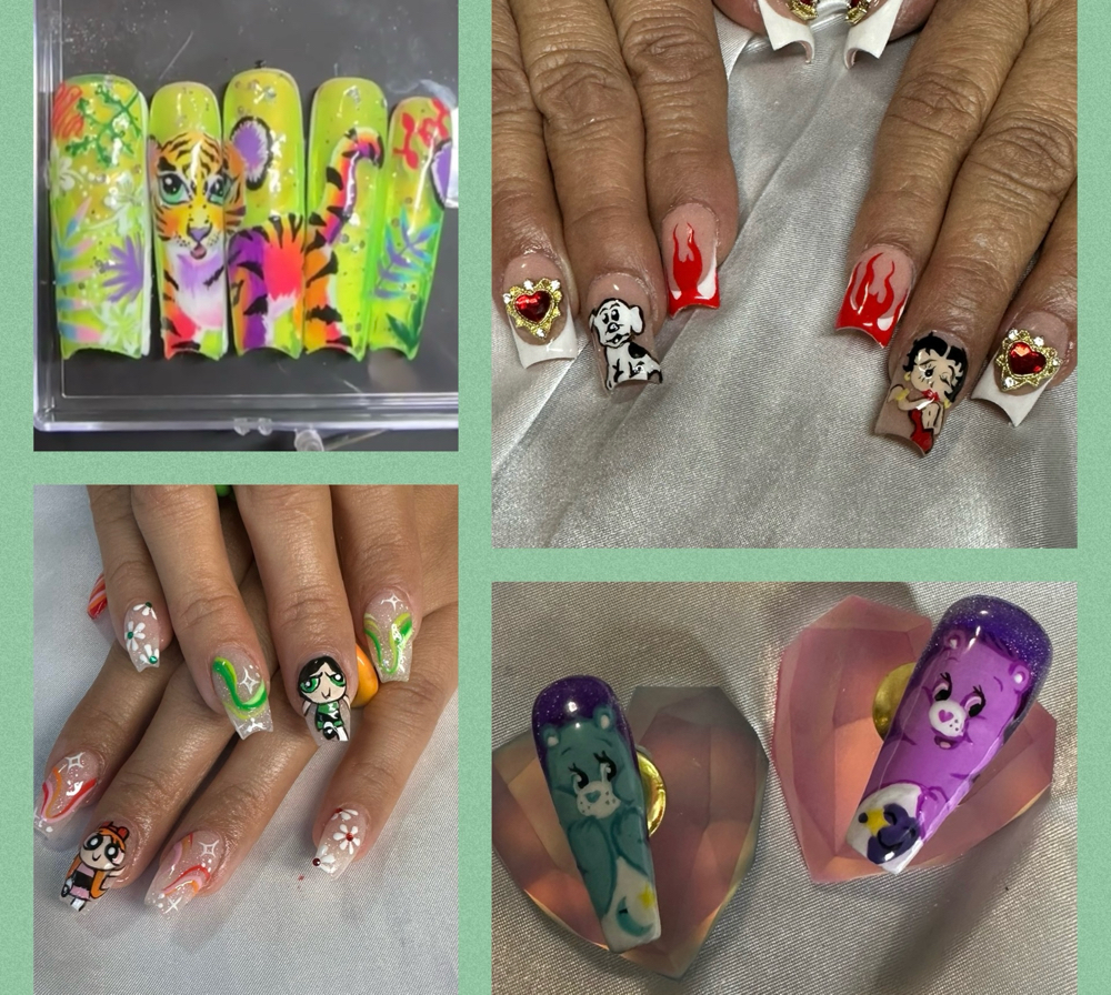 Character Nail Art