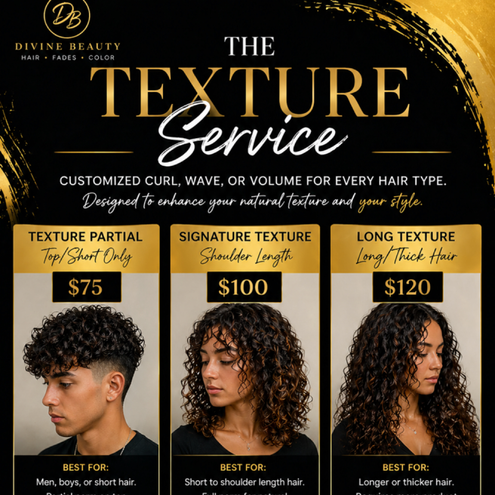 The Custom Texture at Mandy @ Divine Beauty in New Paris, OH