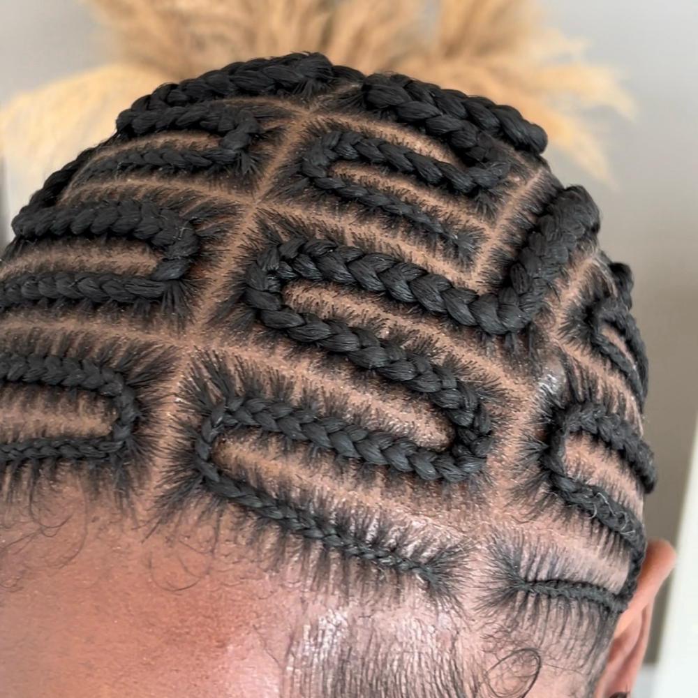Medusa Braids at The Real Stitchologist in Houston, TX