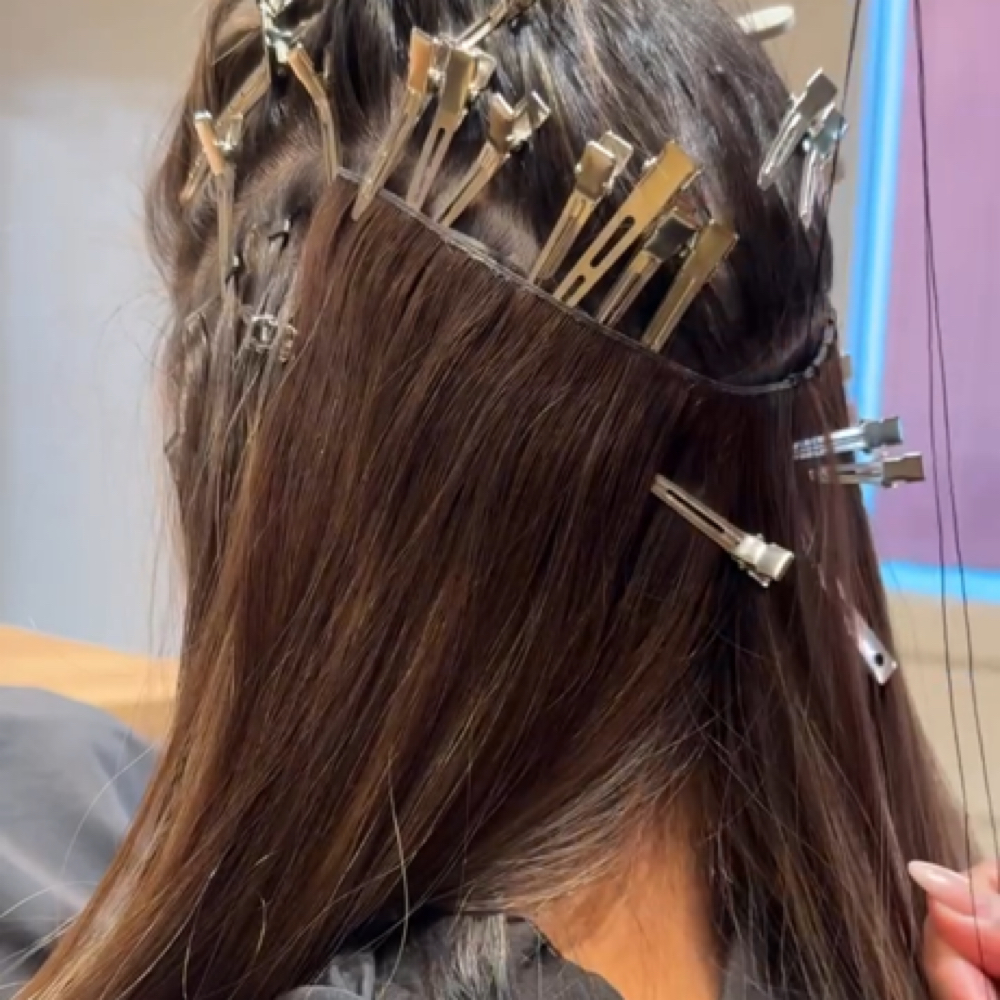 Weft Extensions at Ashley Nishanian in San Dimas, CA