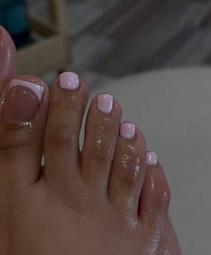 Basic Gel Pedicure