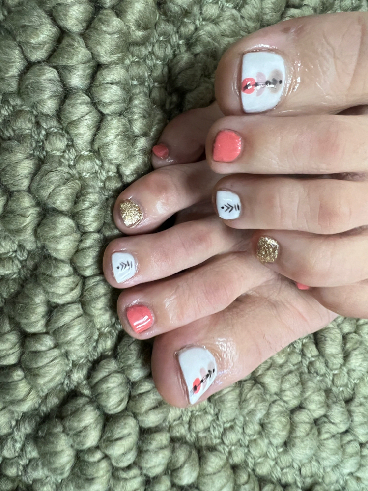 Gel Polish Toes