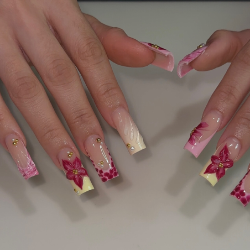 Long Full Set at Elite Salon in Clanton, AL