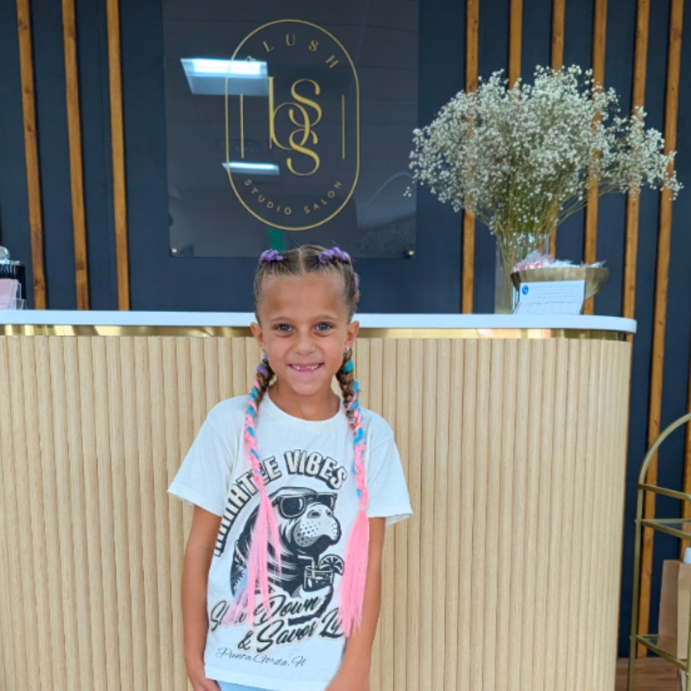 Feed In Dutch Braids at Suellen Reese at Blush Studio Salon in Mishawaka, IN