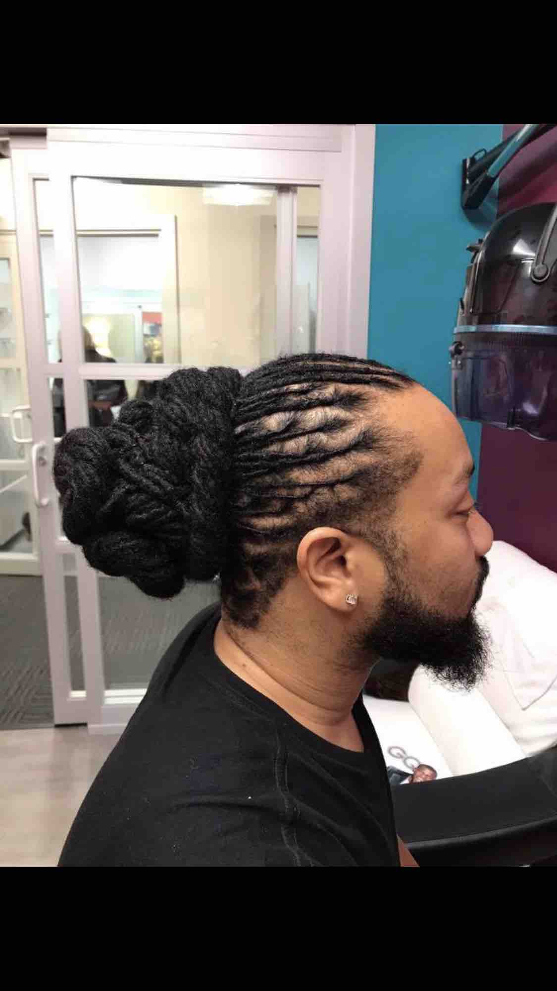 Loc Maintenance w/ Pony Tail or Bun