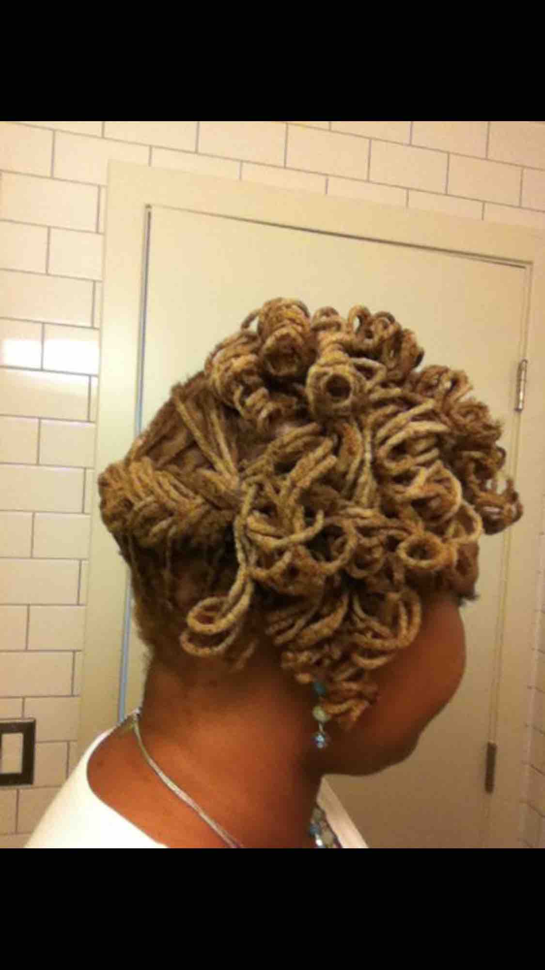 Loc Maintenance w/Intricate Styling