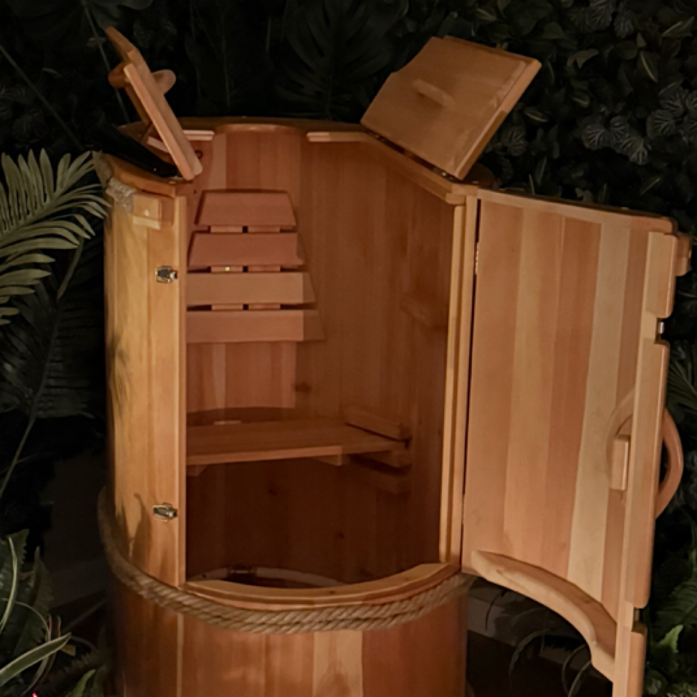 Spa Experience with Cedar Barrel at The Body in Charlotte, NC