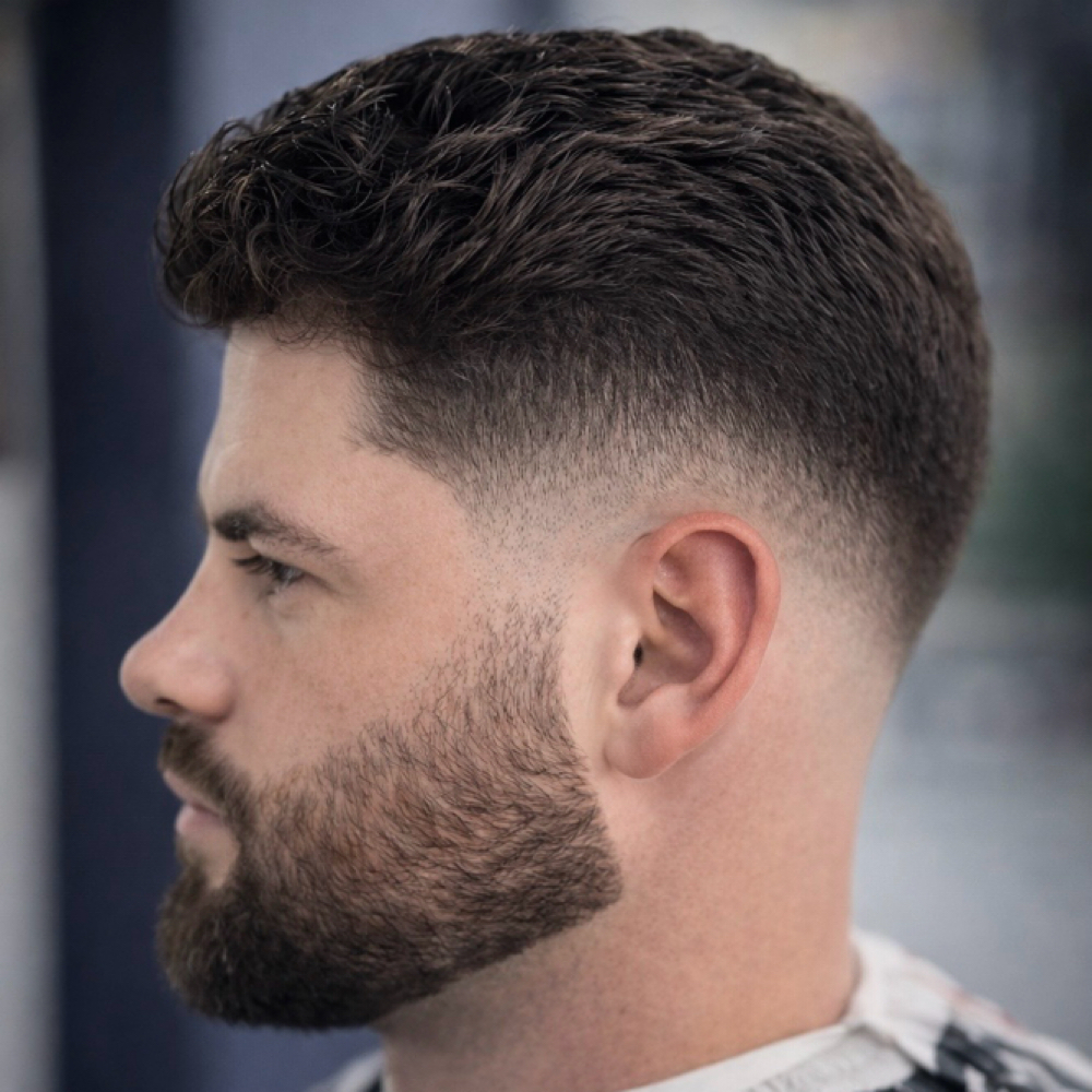 Mens Haircut & Beard at The Local Comb in Havertown, PA
