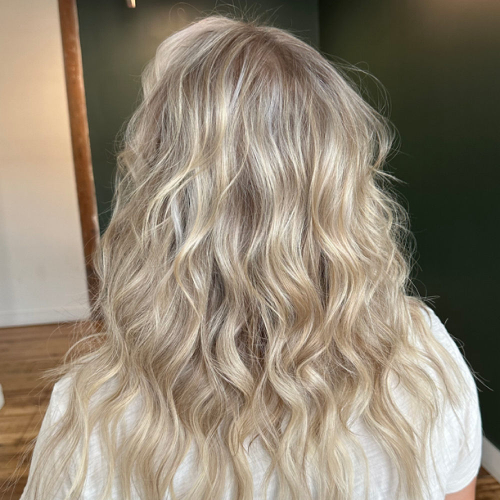 Full Highlight With A Blowout at Hair By Lauren  Towns in Canton, GA