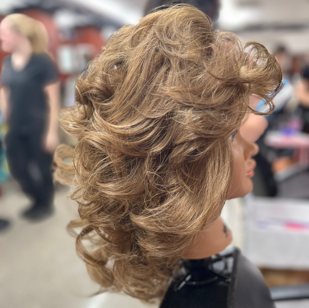 Roller Set/Blowout-Karlee at Bliss Day Spa and Salon in Shelby, NC