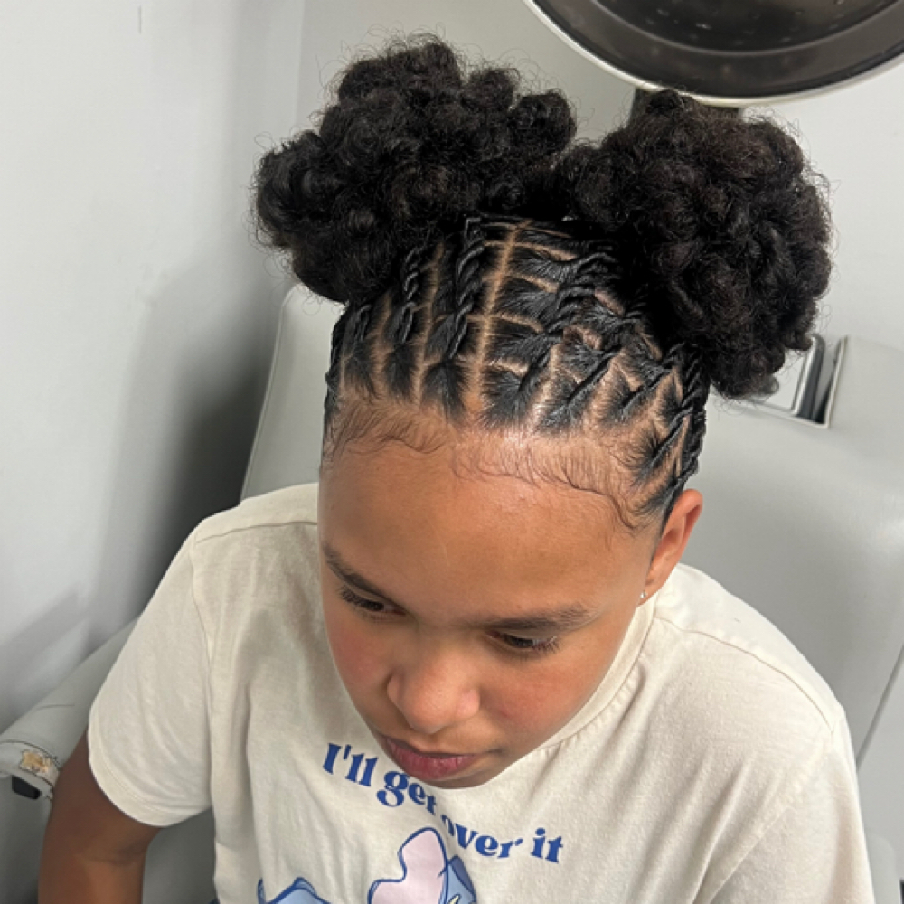 Loc Wash Retwist & Style (9 & Under) at Goddess Glow Loc Studio in Chattanooga, TN