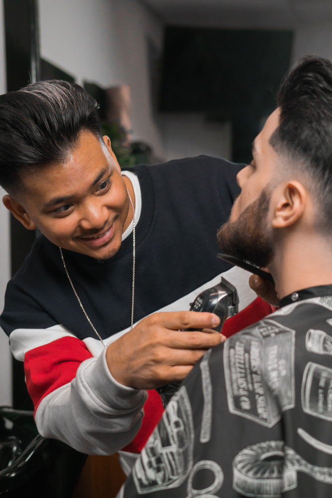 Legendary Haircut with Facial Hair