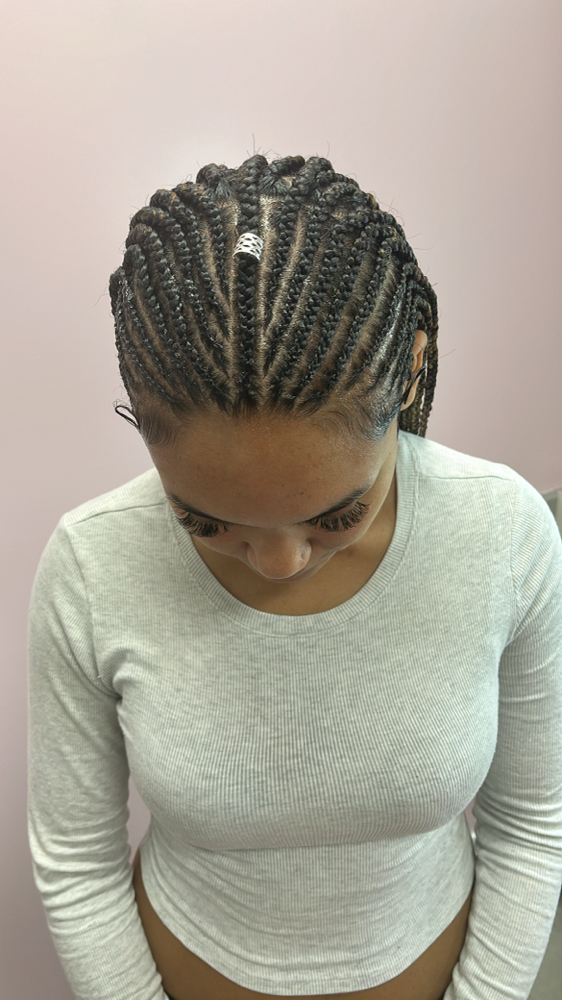 Fulani Knotless at Luxuryybraidsbyshar in Homewood, IL