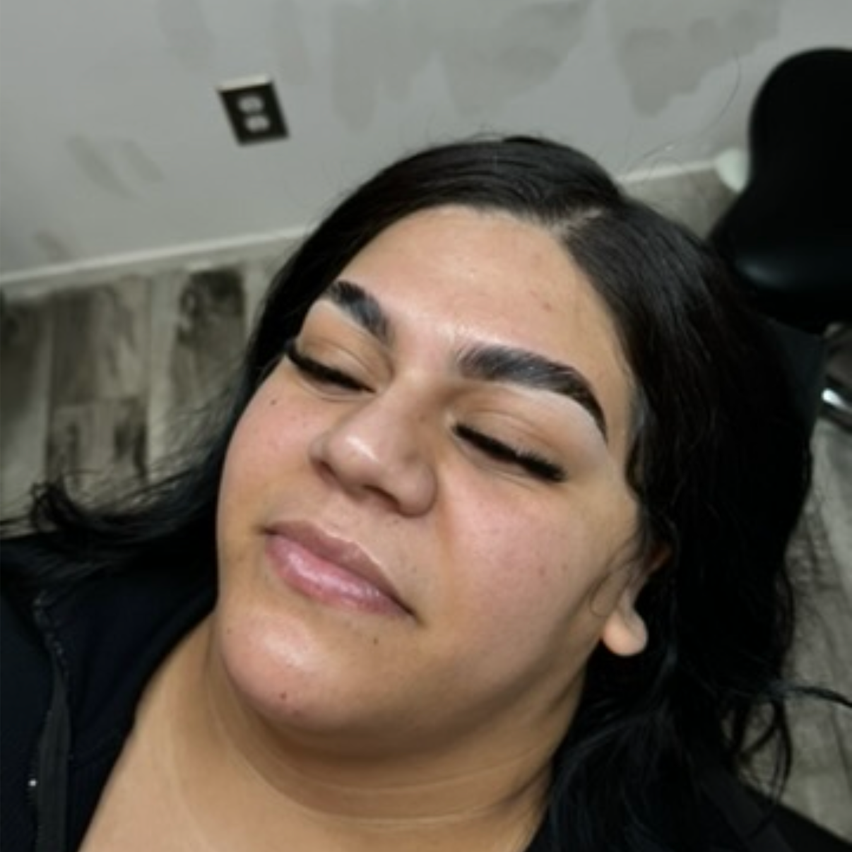 Brow lamination at Opal & Sage Wellness in Fresno, CA