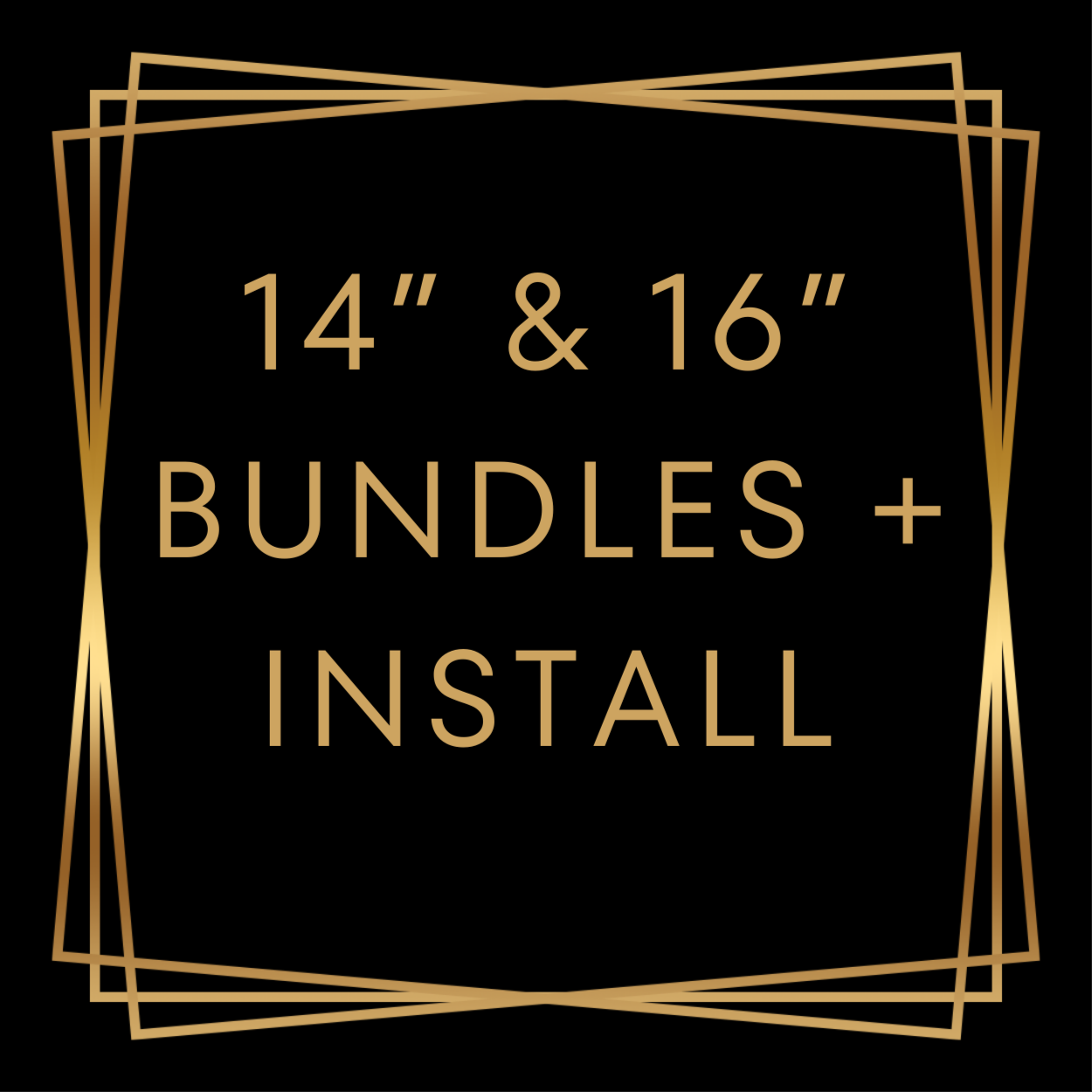 14” & 16” Bundles + Install at Hair By Sable Marie Studio in Saint Clair Shores, MI