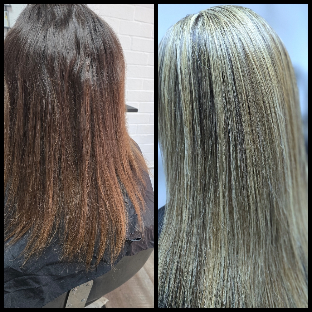All Over Highlights (Long Hair) at Lyliana Villanueva At The Beauty Studio in Lufkin, TX