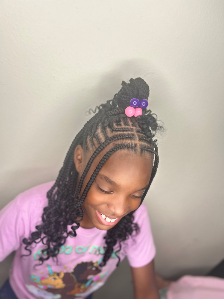 (6-10) Fulani Braids Style at BraidsByChardonnay in Milwaukee, WI