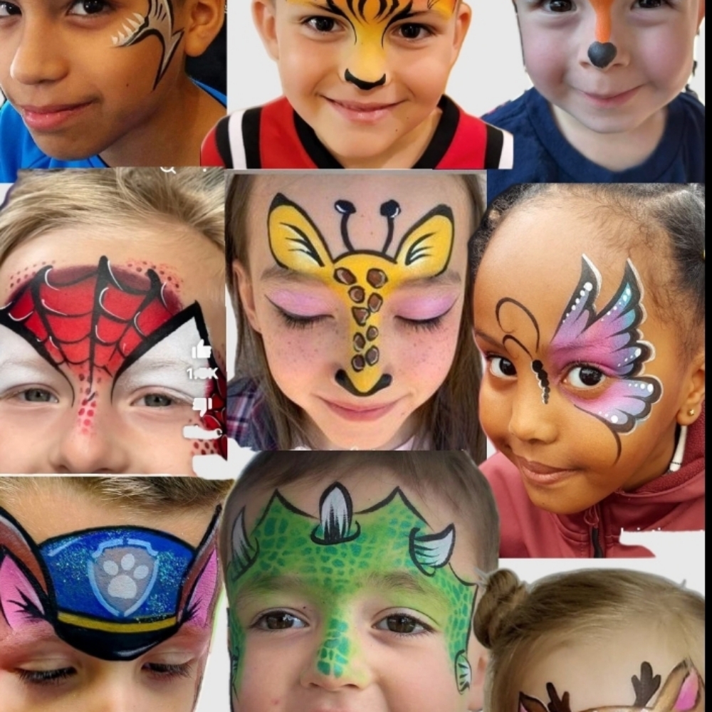 Face Painting at Designs by DeDe in Auburndale, FL