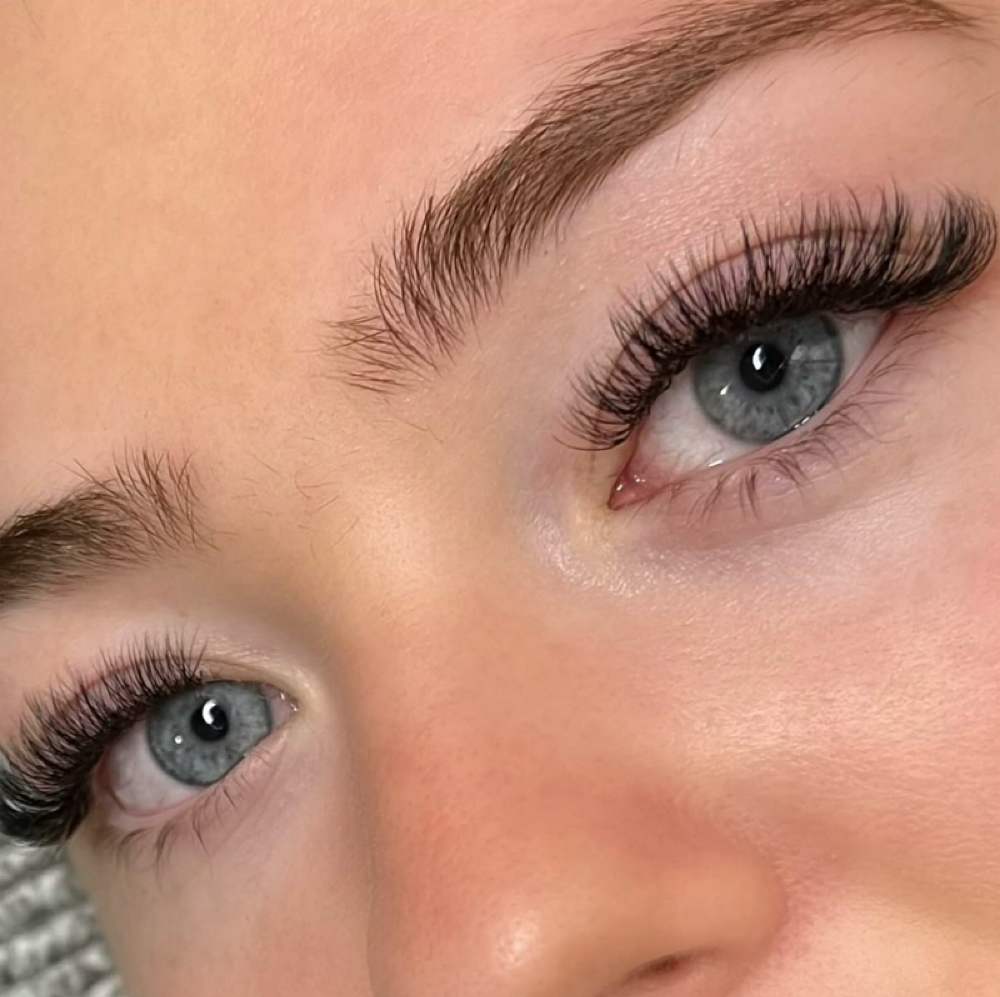 HYBRID(NewSet) Lash Extensions at Lashes&beauty By Valeria in Brownsville, TX