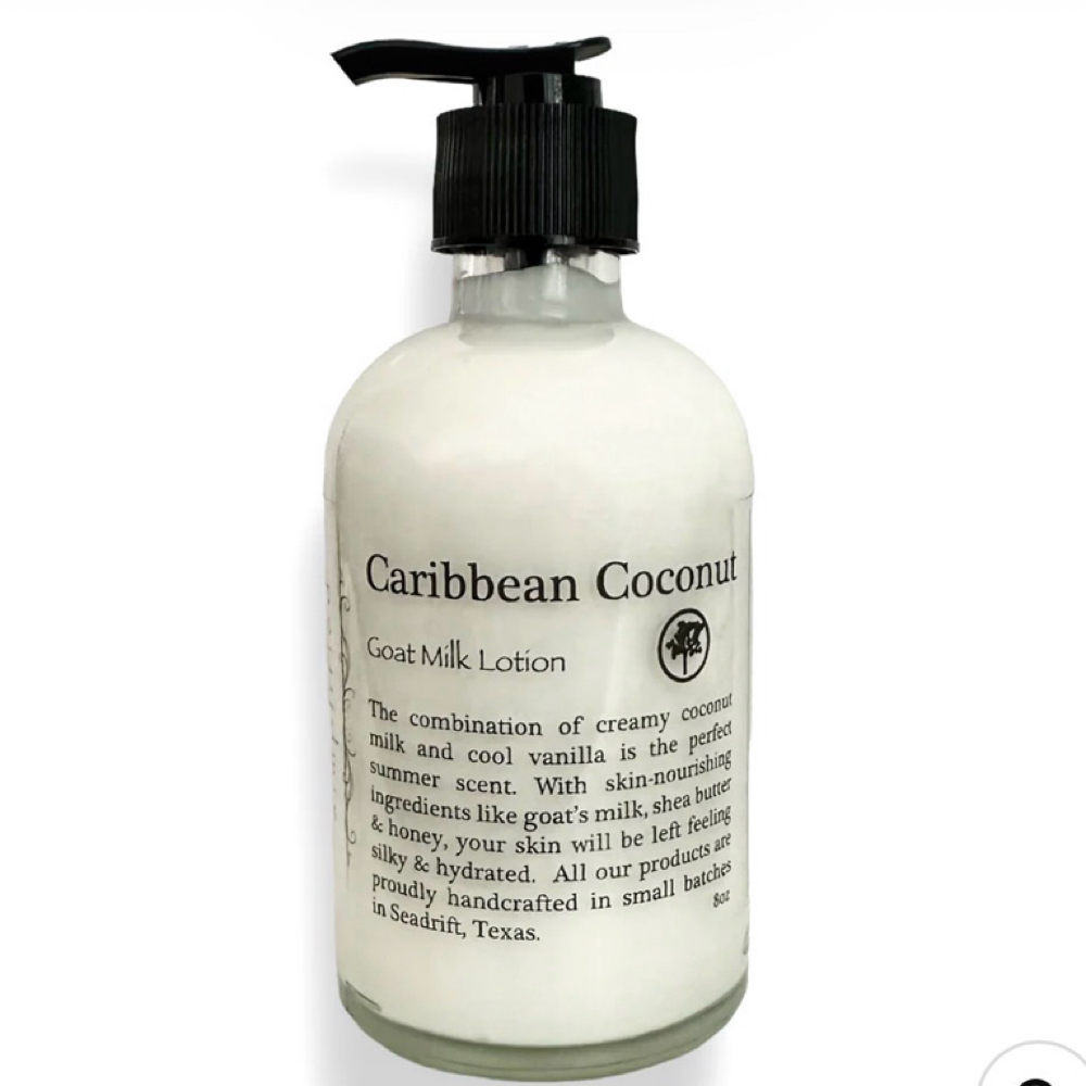 Goatmilk Lotion - Carribean Coconut at Polish & Glow Co. in Paris, TN