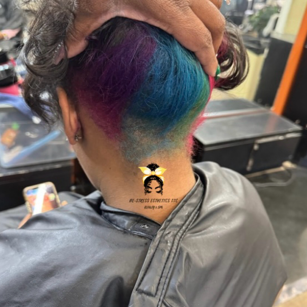 Coloring Services at De-Stress Esthetics LLC in Saint Louis, MO