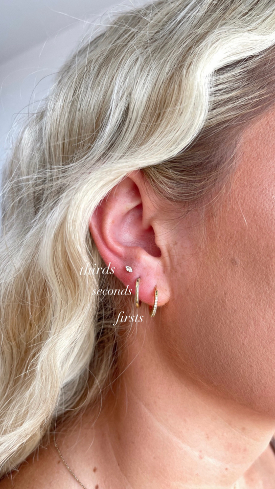 Lobe Piercings