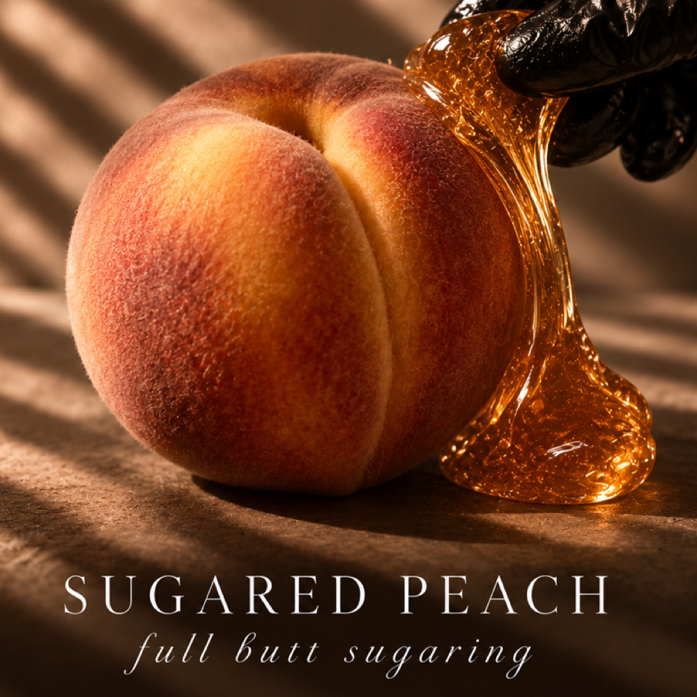 SUGARED PEACH Full Butt at Bare Karessence in Santa Clara, CA