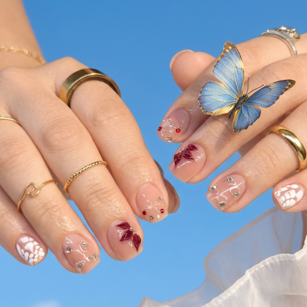 Structured Manicure (Builder Gel) at VV Nail Studio in Chelsea, AL