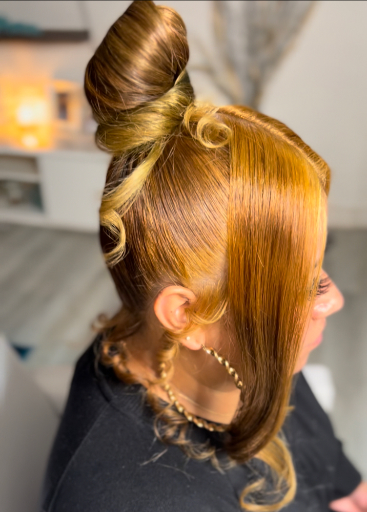 Natural Bun Style