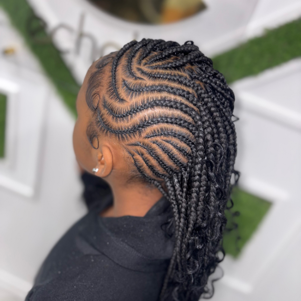 Braided Boho Mohawk (kids) at Hands Of Beauty By Kevionna in Racine, WI