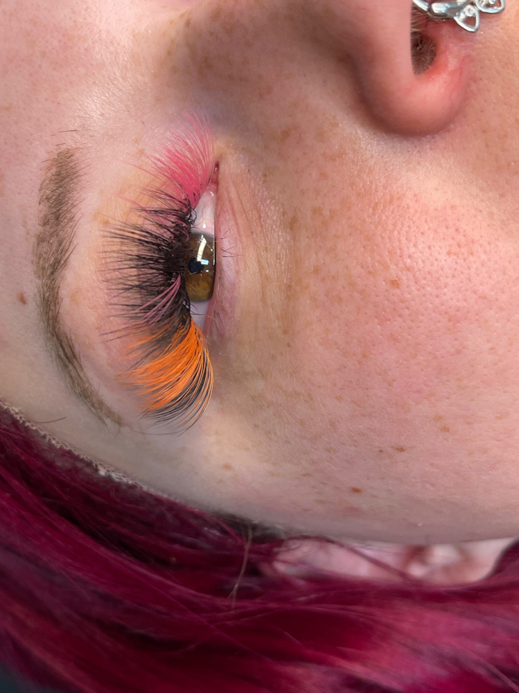 Color Lashes at LashubyKiarraK in Farmington Hills, MI