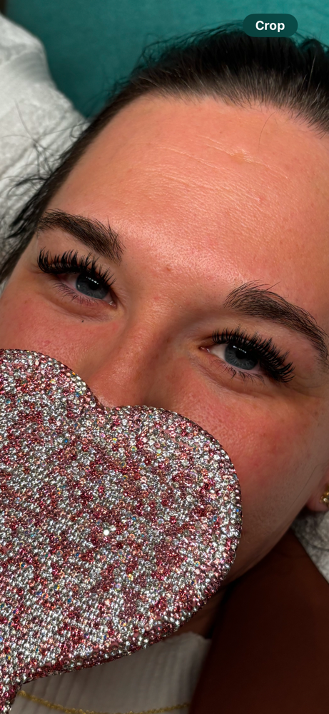 Wet set fill in at Leigh Radiance in Staunton, VA