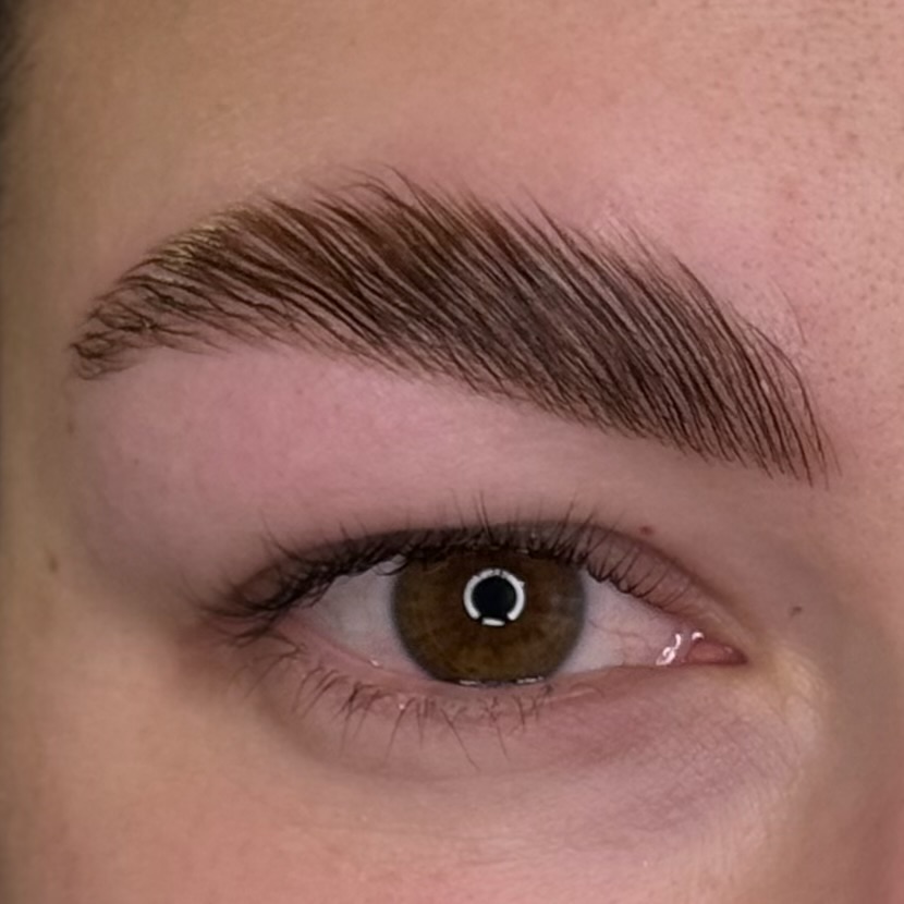Eyebrow lift + shape + tint