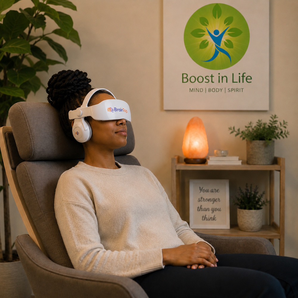Brainwave Entrainment(BrainTap) Ext at Boost in Life Holistic Healing in Houston, TX